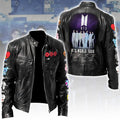 BTS World Tour 2026 Motorcycle Leather Jacket – TANTN20756