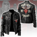 Bon Jovi Tour 2026 Motorcycle Leather Jacket – TANTN24271