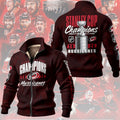 Carolina Hurricanes 2026 Stanley Cup Champions Thick Knit Fleece Jacket – TMTHU6828