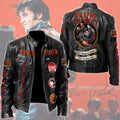Elvis Presley Motorcycle Leather Jacket – TMTHU2682