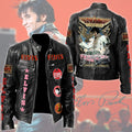 Elvis Presley Motorcycle Leather Jacket – TMTHU3736