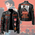Elvis Presley Motorcycle Leather Jacket – TMTHU4060