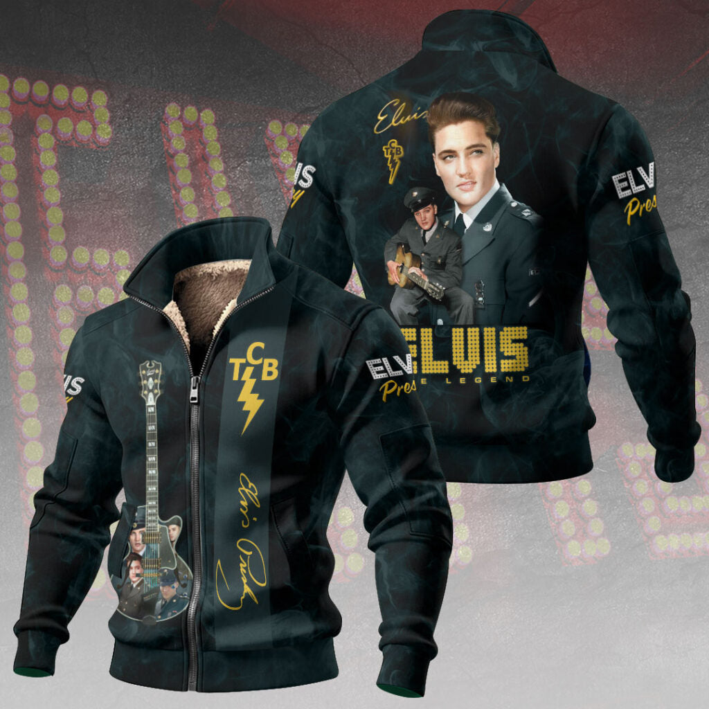 Elvis Presley Thick Knit Fleece Jacket – HOATT15085
