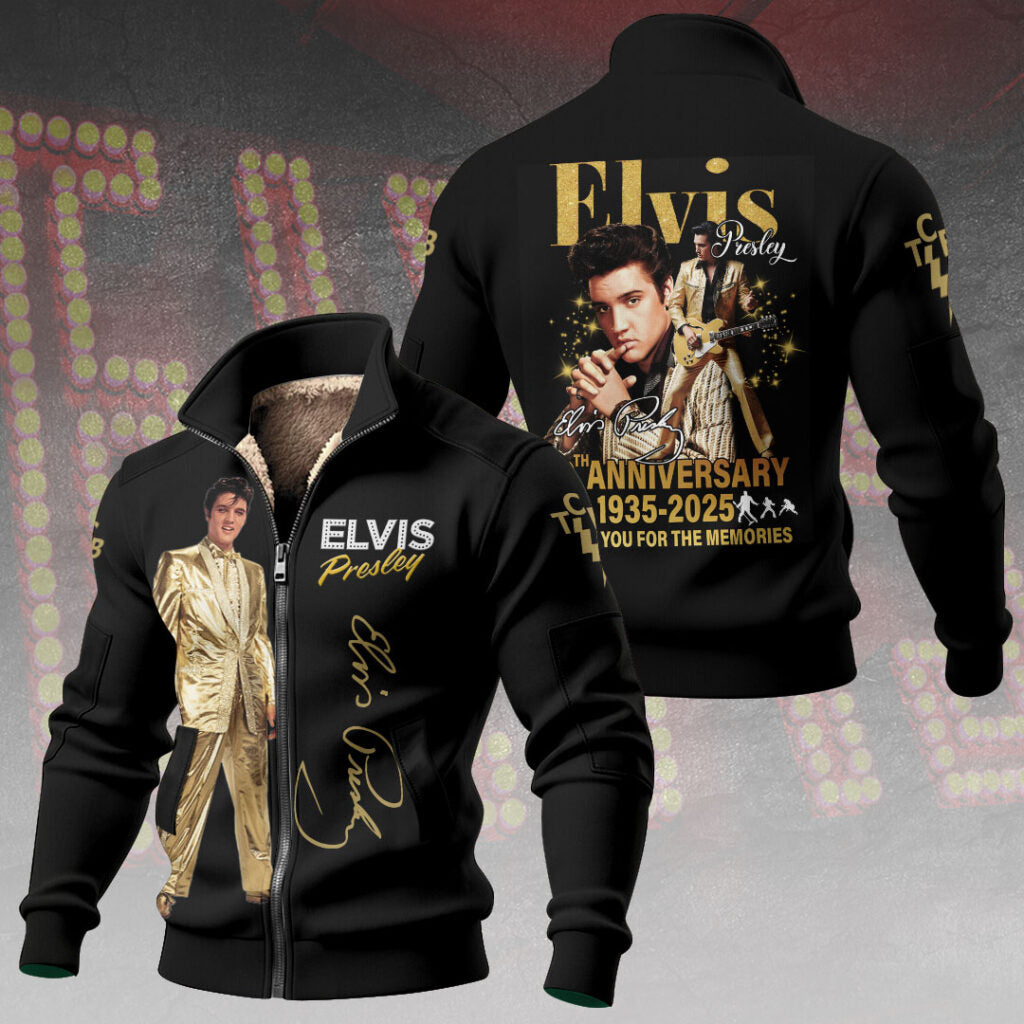 Elvis Presley Thick Knit Fleece Jacket – HOATT15173