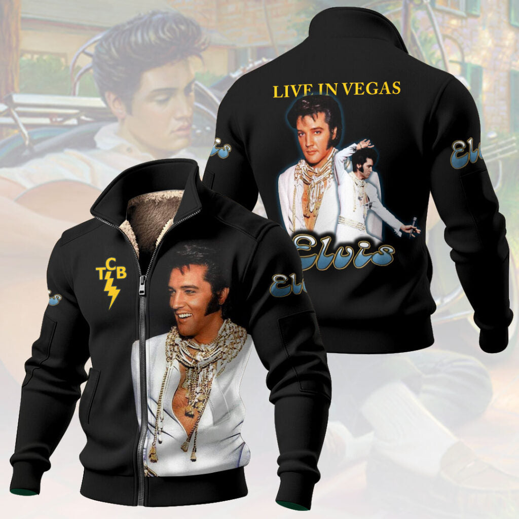 Elvis Presley Thick Knit Fleece Jacket – HOATT16380