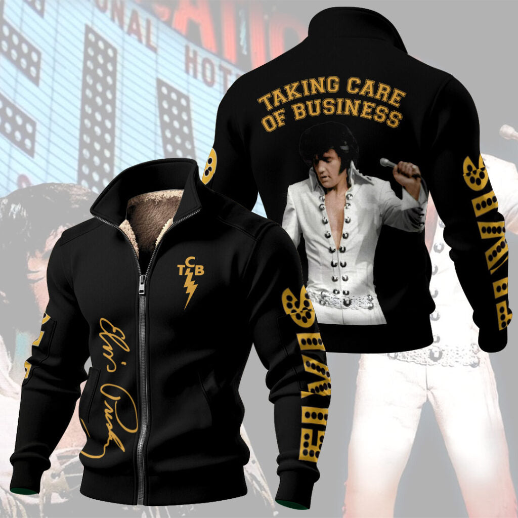 Elvis Presley Thick Knit Fleece Jacket – MAITM14054