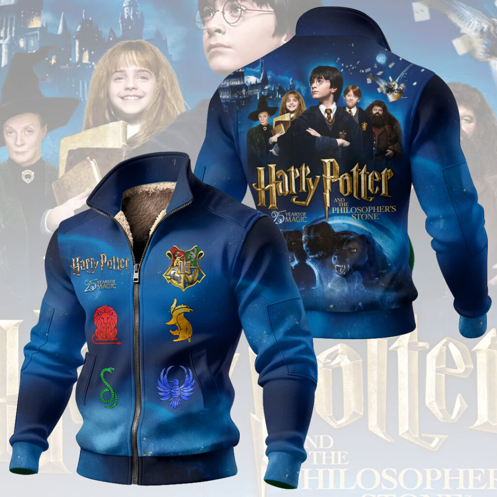 Harry Potter 25th Anniversary Thick Knit Fleece Jacket – HOATT15216