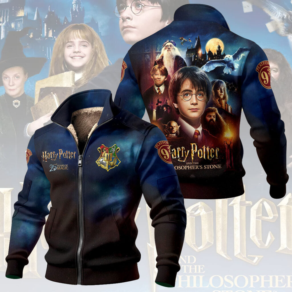Harry Potter 25th Anniversary Thick Knit Fleece Jacket – HOATT15301