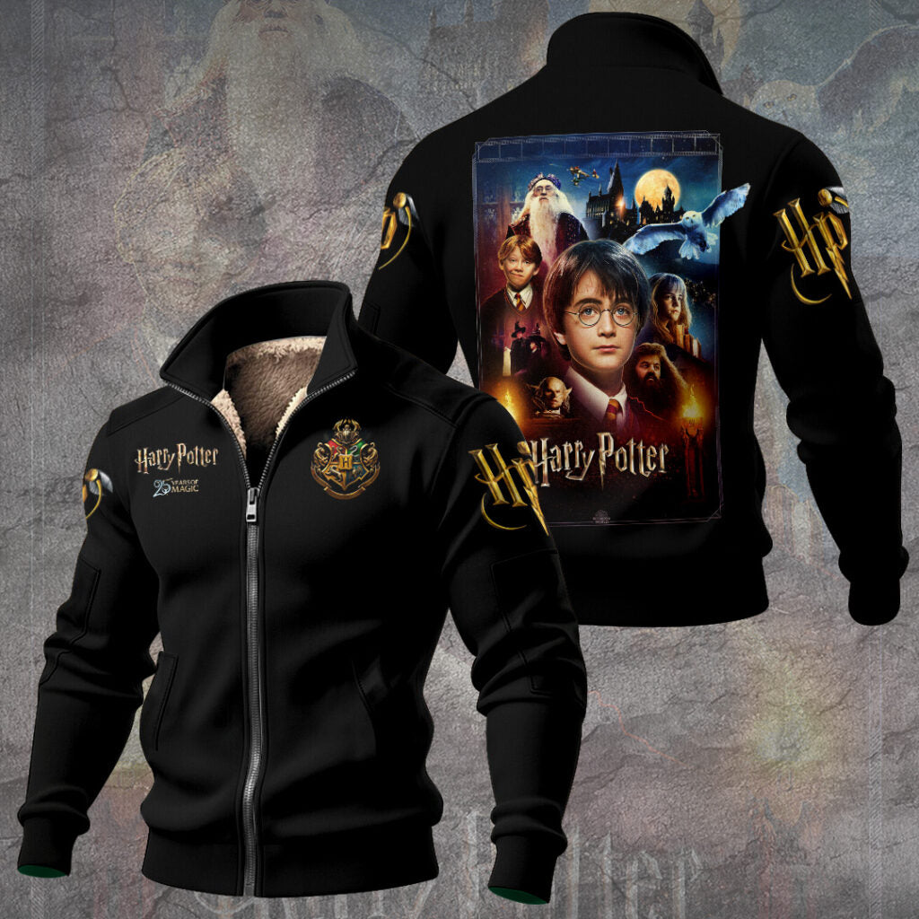 Harry Potter 25th Anniversary 2026 Thick Knit Fleece Jacket – TANTN19673