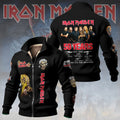 Iron Maiden 50th Anniversary Thick Knit Fleece Jacket – HOATT14963