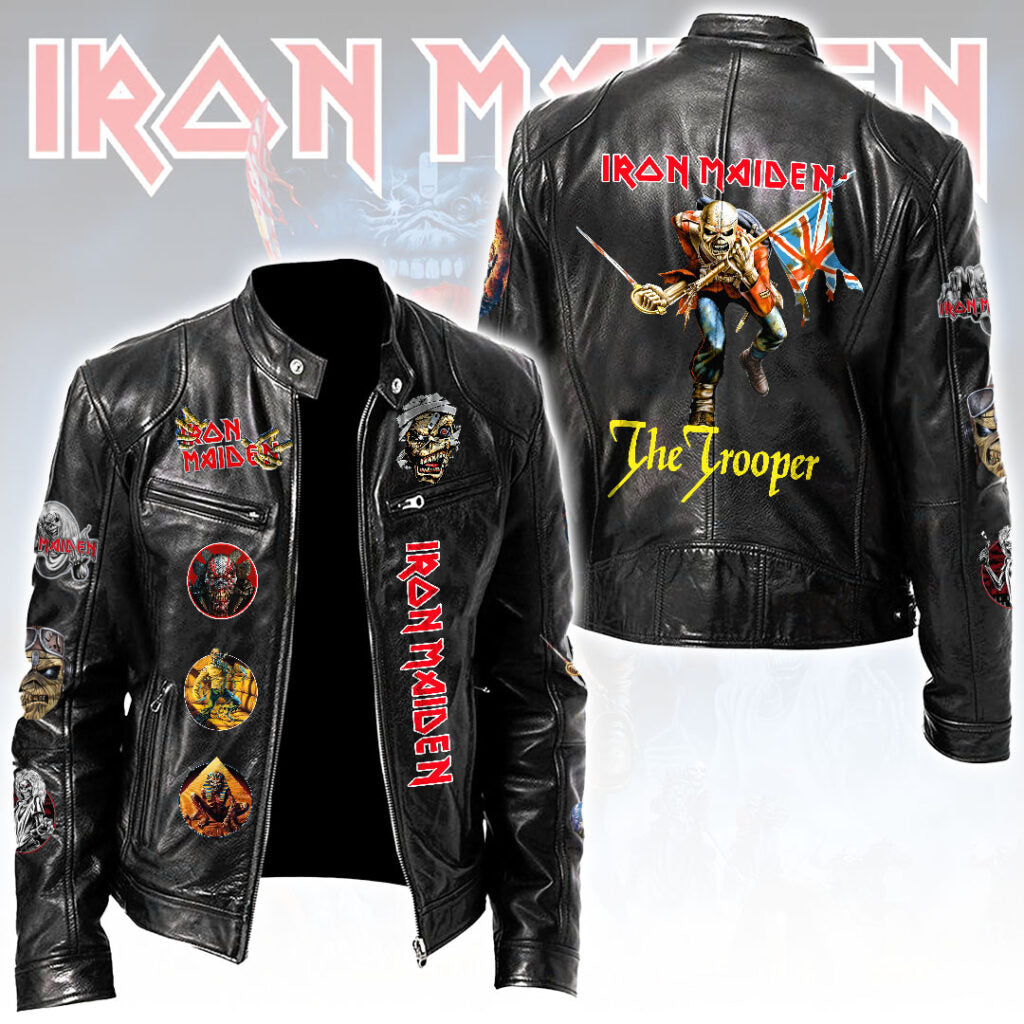 Iron Maiden Motorcycle Leather Jacket – HOATT17170