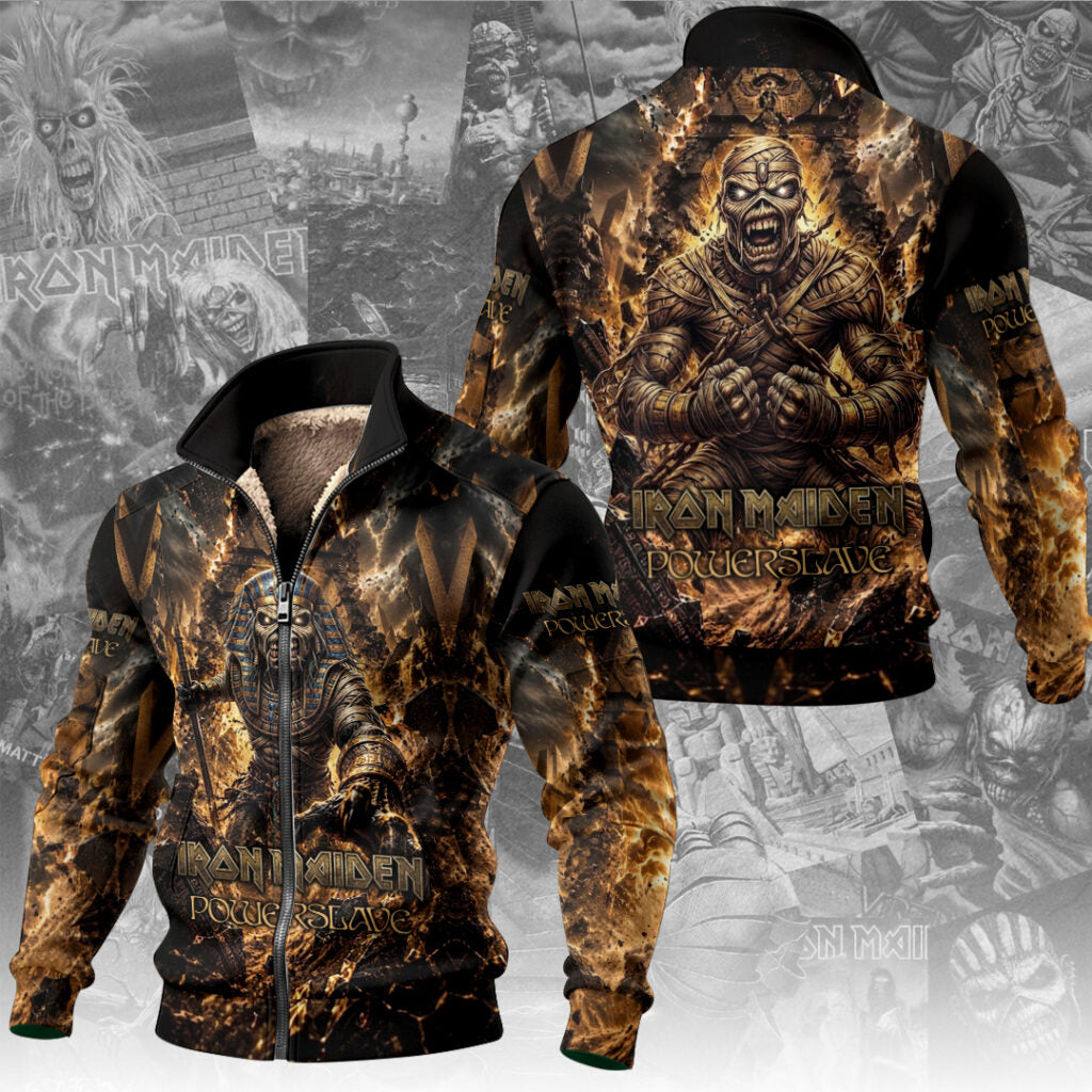 Iron Maiden Thick Knit Fleece Jacket – TMTHU7605