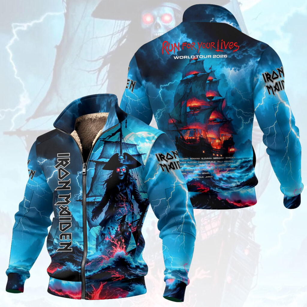 Iron Maiden Thick Knit Fleece Jacket – HOATT20228
