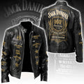 Jack Daniel's 160th Anniversary Motorcycle Leather Jacket – TANTN25496