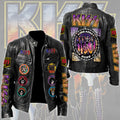 KISS Destroyer 50th Anniversary 2026 Motorcycle Leather Jacket – TMTHU4704