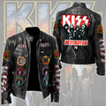 KISS Motorcycle Leather Jacket – TMTHU4699