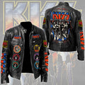 KISS Motorcycle Leather Jacket – TMTHU5283