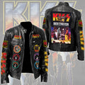 KISS Motorcycle Leather Jacket – TMTHU5664