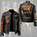 KISS Motorcycle Leather Jacket – TMTHU6059