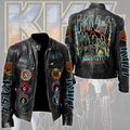 KISS Motorcycle Leather Jacket – TMTHU6062