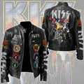 KISS Motorcycle Leather Jacket – TMTHU7229