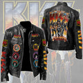 KISS Motorcycle Leather Jacket – TMTHU7995