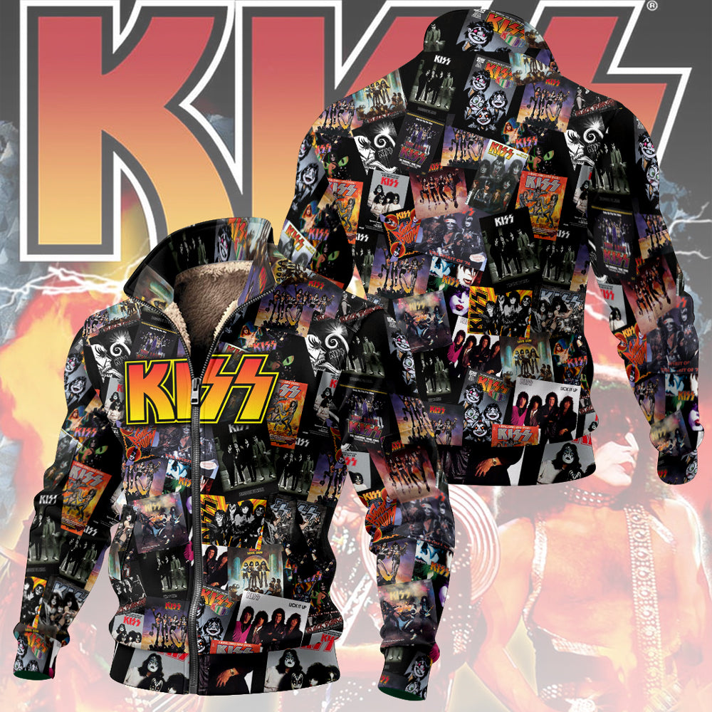 KISS Thick Knit Fleece Jacket – TMTHU2793