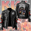 KISS x Ace Frehley Motorcycle Leather Jacket – TMTHU2366