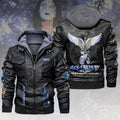 KISS x Ace Frehley 2D Leather Hooded Jacket – HOATT14037