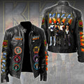 KISS Motorcycle Leather Jacket – TMTHU2853