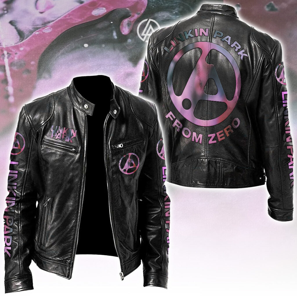 Linkin Park Motorcycle Leather Jacket – TANTN19734