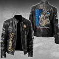 Los Angeles Dodgers Motorcycle Leather Jacket – TMTHU5123