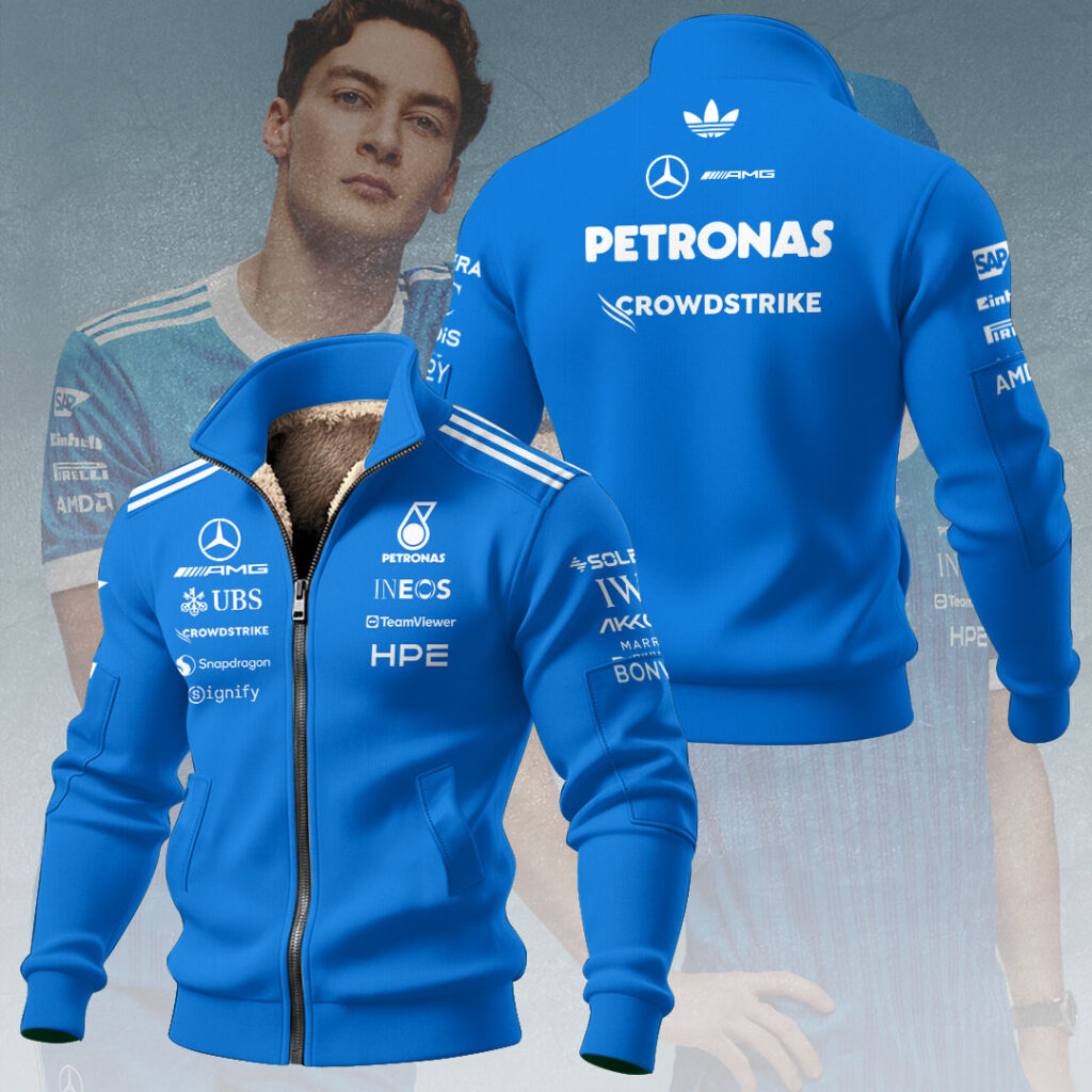 Mercedes AMG Petronas F1 Team Thick Knit Fleece Jacket – TANTN23775