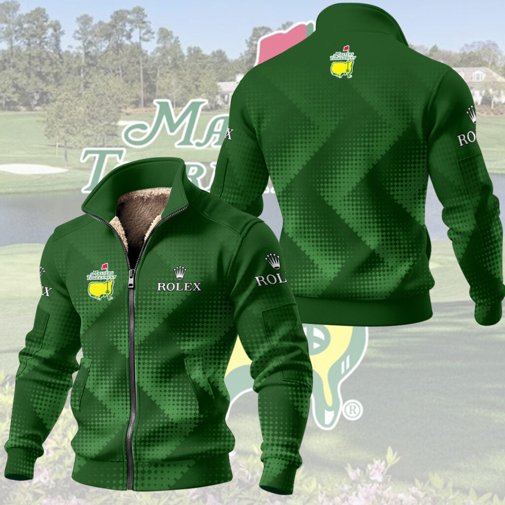 Masters Tournament x Rolex Thick Knit Fleece Jacket – TMTHU5208