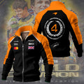 McLaren x Lando Norris World Champions 2025 Thick Knit Fleece Jacket – TANTN19236