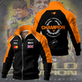 McLaren x Lando Norris World Champions 2025 Thick Knit Fleece Jacket – TANTN19238