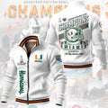 Miami Hurricanes Football Cotton Bowl Champions Thick Knit Fleece Jacket – MAITM14305