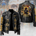 Michael Jackson Motorcycle Leather Jacket – TMTHU7763