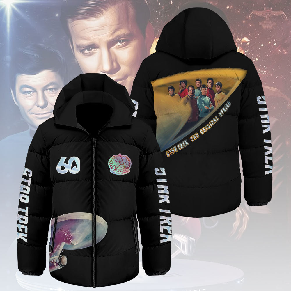 Star Trek Thickened Down Hooded Jacket – NGHIAVT5413
