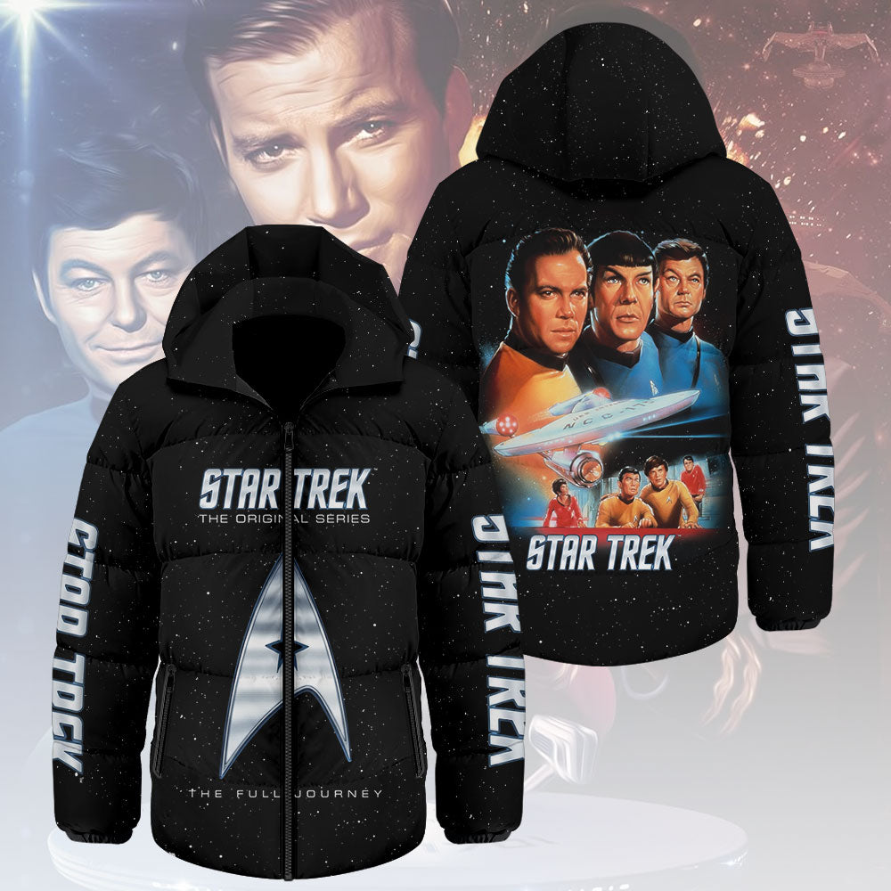 Star Trek Thickened Down Hooded Jacket – NGHIAVT5415