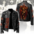 Led Zeppelin Motorcycle Leather Jacket – NGHIAVT5505