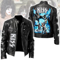 KISS Motorcycle Leather Jacket – NGHIAVT5507