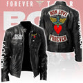 Bon Jovi Motorcycle Leather Jacket – NGHIAVT5508