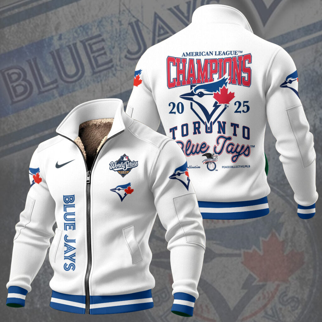 Toronto Blue Jays Thick Knit Fleece Jacket – NGHIAVT5835
