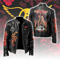 Aerosmith Motorcycle Leather Jacket – NGHIAVT5857