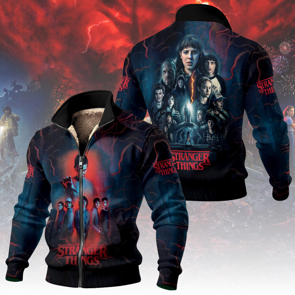 Stranger Things Thick Knit Fleece Jacket – NGHIAVT6043