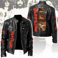 Led Zeppelin Motorcycle Leather Jacket – NGHIAVT6171