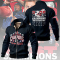 New England Patriots Thick Knit Fleece Jacket – TMTHU3039