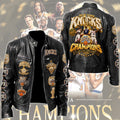 New York Knicks Motorcycle Leather Jacket – GNE7561