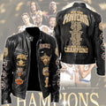 New York Knicks Motorcycle Leather Jacket – GNE7564